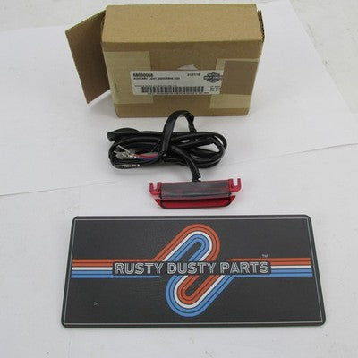 Harley OEM NOS '14+ Touring SINGLE Red Lens Saddlebag Auxiliary Light