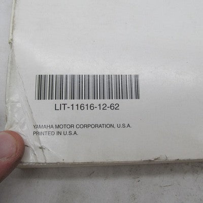 Yamaha YZF-R6L, YZF-R6CL Service Manual Guide LIT-11616-12-62 5GV-2819