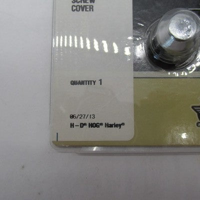 Harley Davidson Genuine NOS Pair Brake Valve Bleeder Screw Covers 4383
