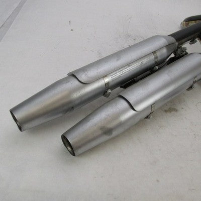 Harley OEM Complete Dual Exhaust System Headers Heat Shields Mufflers