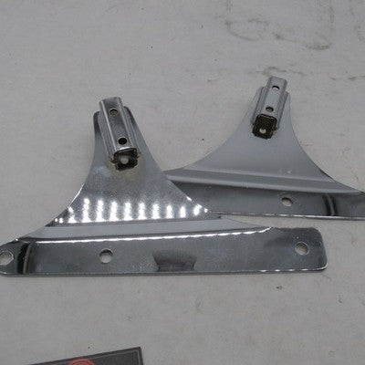 Pair of Harley OEM 00-17 Heritage Softail Sissy Bar Sideplates 52787-0