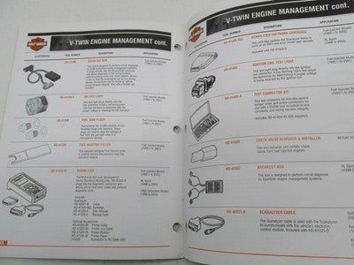 Harley Davidson Buell SPX Kent-Moore Special Service Tools Catalog