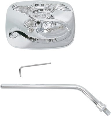 Emgo Universal Rectangular Mirror 20-31756A