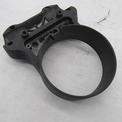 Harley OEM Dyna Sportster Speedometer Bracket Clamp Wrinkle Black 5584