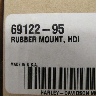 Harley-Davidson Genuine OEM NOS Horn Isolation HDI Rubber Mount 69122-