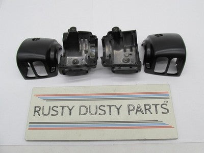 Set of Harley-Davidson Genuine Stock 1996+ Black Handlebar Switch Hous