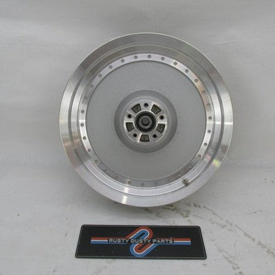 Harley OEM 00-06 Softail Fat Boy 16x3 Solid Disc Cast Rear Wheel 41091