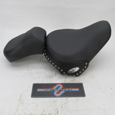 Harley OEM 00-06 Softail Heritage Classic Studded 2-Piece Seat 52506-0