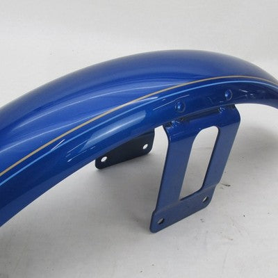 Harley OEM 1996 Dyna FXDL Front Fender States Blue Pearl Pinstripe 589