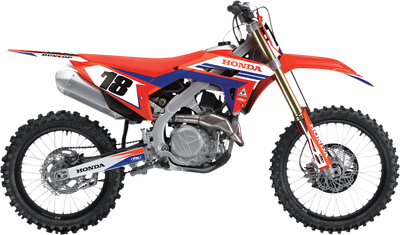 Factory Effex EVO 19 Graphic Kit Black/Blue/White/Red 25-01316