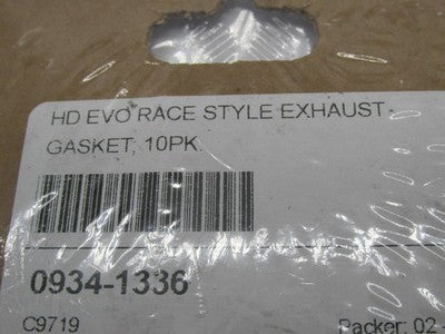 Lot of 10 Cometic NOS Harley Davidson Exhaust Gasket Race 0934-1336