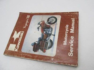 Kawasaki Official Factory 1986 Vayager XII Motorcycle Service Manual B