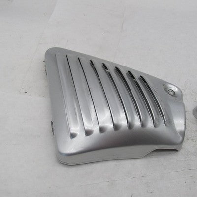 Pair of Harley OEM V-Rod Neck Frame Side Covers BDP Silver 66155-03 66