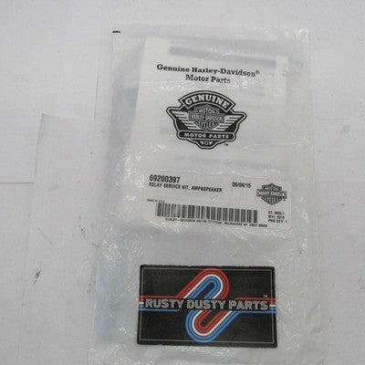 Harley-Davidson OEM NOS Amp & Speaker Relay Service Kit 69200397