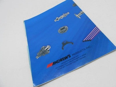 Andrew's Harley Davidson High Performance Cam's & Gears Product Catalog