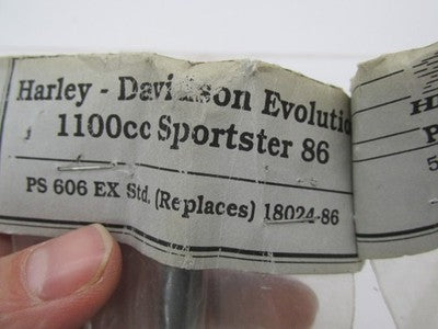 Lot of 2 Baisley NOS Sportster Standard Exhaust Valves, Replaces 18024