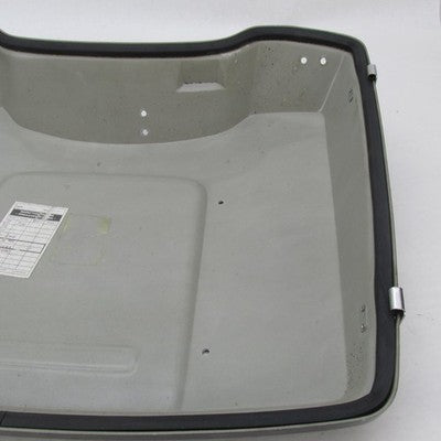 Harley OEM Tour-Pak Luggage Lid Black w/ Burgundy & Gold Pinstripes 79