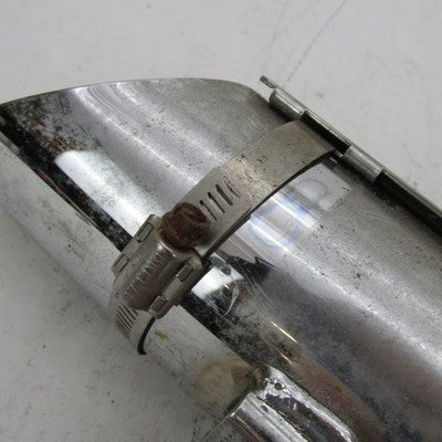 Harley Screamin Eagle OEM Front Exhaust 3.25" Slash Cut Muffler CVO 80