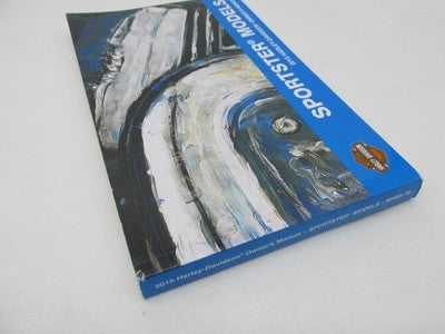 Harley Davidson Official Factory 2015 Sportster Models Owners Manual 9