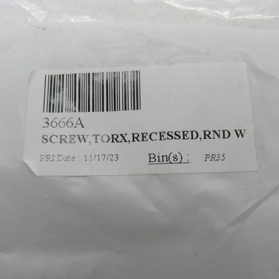 Lot of 4 Genuine Harley-Davidson OEM NOS Torx Round Washer Head Screws