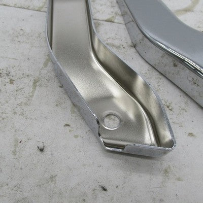 Pair Harley OEM Chrome Rear Fender Strut Covers 97-99 DYNA Super Glide