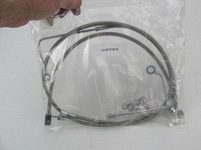 LA Choppers 16" Ape Hangers Cable Kit Breake Line Only LA-8151KT2B-16