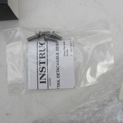 Harley Davidson Genuine NOS NIB Detachable Side Plates Chrome 53810-00