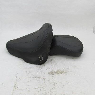 Harley OEM Solo Seat w/ Passenger Pillion + Grab Strap 00-06 51467-00