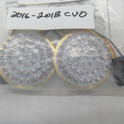 Custom Dynamics NOS 16-18 CVO Front Turn Signal Bullet LED Inserts GEN