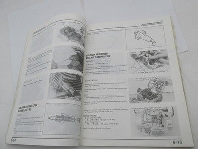 Honda Official Factory 1985-1987 TRX 250 Fourtrax 250 ATV Service Manu