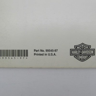 Harley-Davidson Official 1997 Police Models Parts Catalog Supplement 9