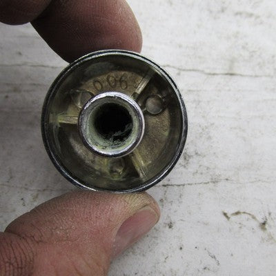 Pair of Harley Davidson Dashboard Ignition Panel Chrome Switch Knobs