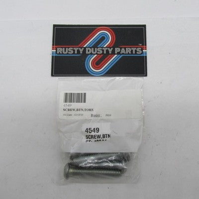 Lot of 4 Harley-Davidson OEM NOS 5/16"-18 x 1-3/4" Torx Button Head Sc