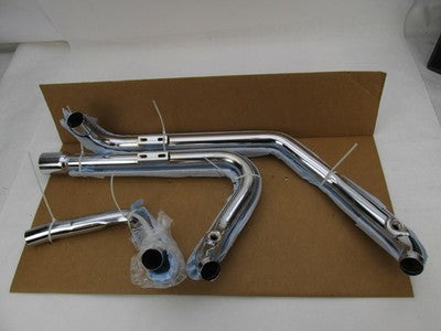 Vance Hines Dresser Duals NOS Harley NIB Chrome Header System 1802-038