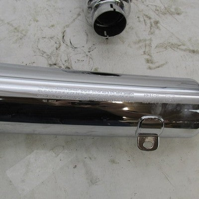 Pair of Harley Davidson OEM Stock V-Rod VRSC Chrome Mufflers 65153-01