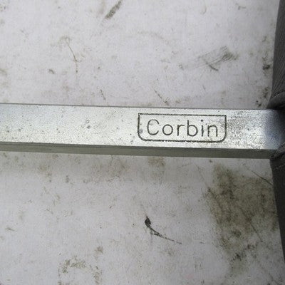 Corbin OEM Leather Studded Trim Removable Backrest w/ Square Stem Indi
