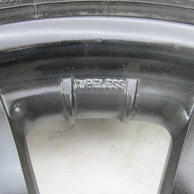 Harley-Davidson OEM Black 7-Spoke Dual Disc Front Wheel w/ Dunlop D402