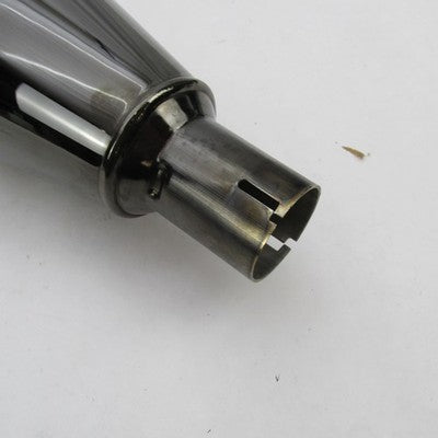 Set of Harley OEM Stock 17-24 CVO Scorched Chrome Mufflers w/ Crossove