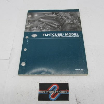 Harley Davidson OEM Ultra Classic Parts Catalog Manual 2009 FLHTCUSE4