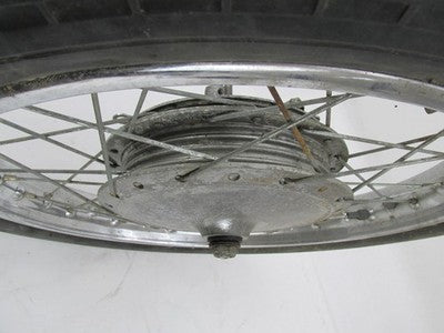 Suzuki T250 Hustler 18X2.75 Front Twin Leading Drum Brake Shoe Spoke W