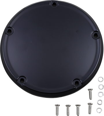 Drag Specialties Derby Cover Matte Black 1107-0659