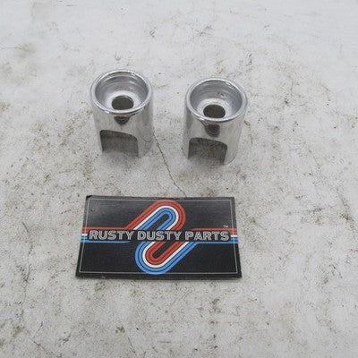 Pair of Harley Davidson OEM Rear Shock Stud Covers Sprtster XL 883 120