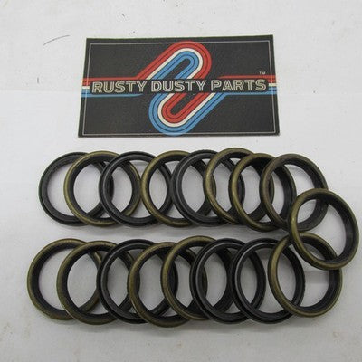 Lot of 17 Harley-Davidson Aermacchi OEM NOS Oil Seals 12022 12022M