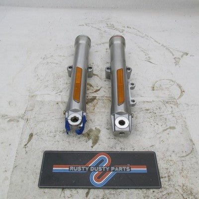 Pair Harley OEM Front Fork Sliders 00-06 FXST Softail Dyna 46006-00 46