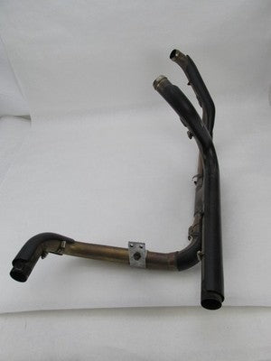 Harley Davidson Touring 95-08 Custom Race Straight Black Exhaust Heade