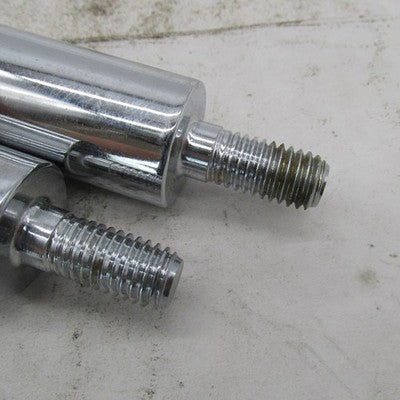 Pair of Chrome Footpeg 3.75" Extension Adapter Clevis Male Mounts for