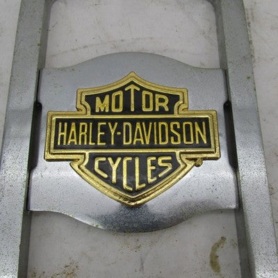 Harley-Davidson Gold B&S Medallion 6.75" Narrow Sissy Bar Backrest Upr