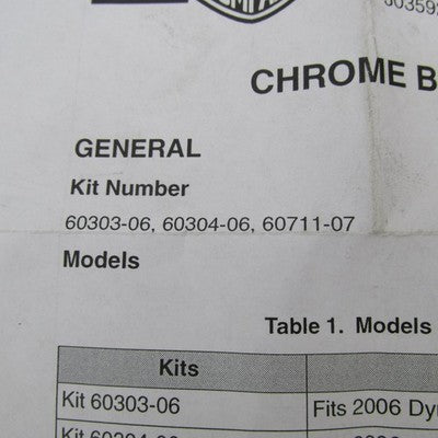 Harley Davidson Genuine Chrome Belt Guard No Hardware CVO Dyna FXDSE 6