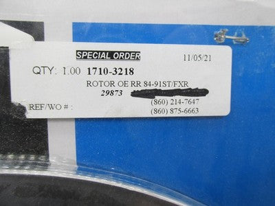 Drag Specialties NOS Harley 84-91 ST/FXR 79-91 XL  Rear Brake Rotor 17