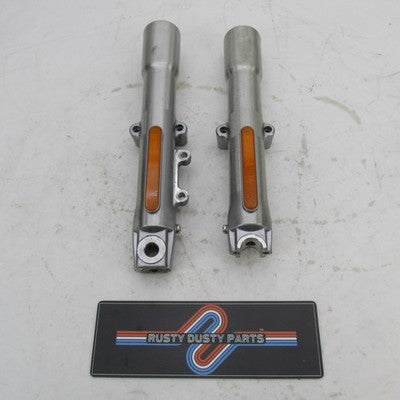 Pair of Harley OEM Stock 07-17 Softail Lower Fork Sliders 45916-07 459
